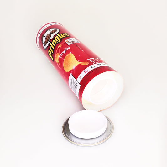 Pringles hemliga förvaringsburk